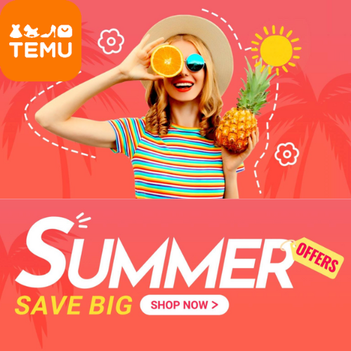 Save big met Temu!* ☀️