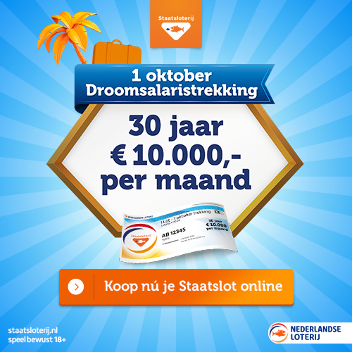 Droomsalaristrekking 1 oktober