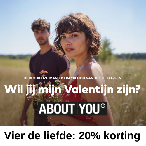 Vier de liefde: 20% korting!